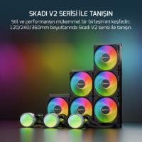 GAMEPOWER SKADI 360 V2 RGB CPU SIVI SOGUTUCU